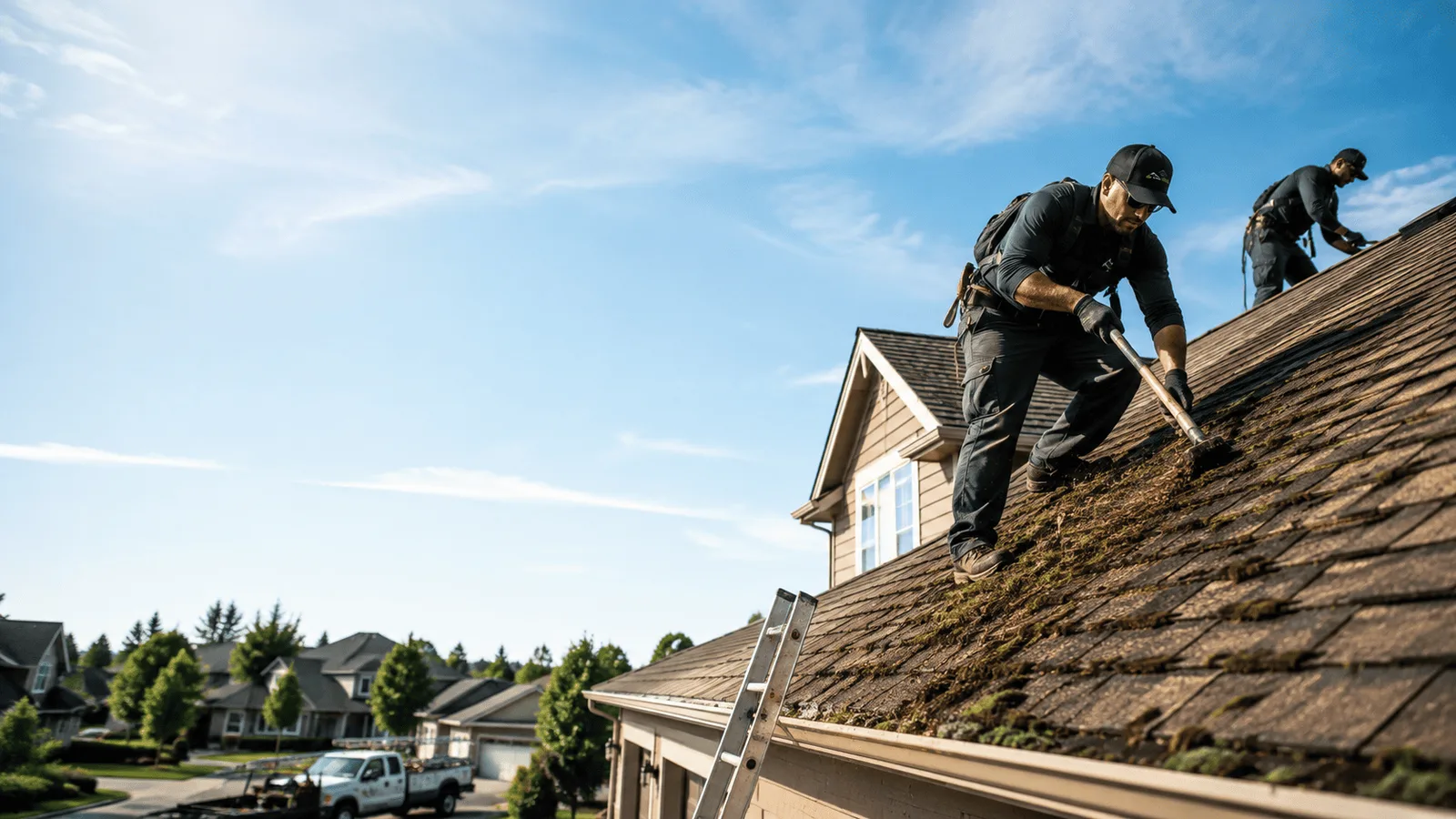Roof Moss Removal in Fairfield, ME near me
